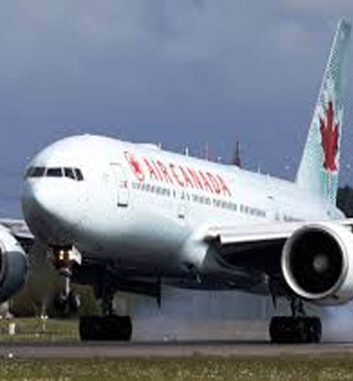 air canada airplane 500x540